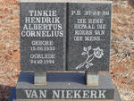 NIEKERK Tinkie Hendrik Albertus Cornelius, van 1933-1994