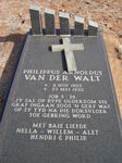 WALT Philippus Arnoldus, van der 1955-1995