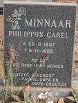 MINNAAR Philippus Carel 1907-1989