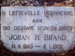 BRAND Johan H.  1943-1956