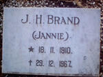 BRAND J.H.  1910-1967