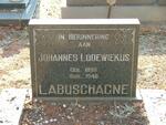 LABUSCHAGNE Johannes Lodewiekus 1899-1940