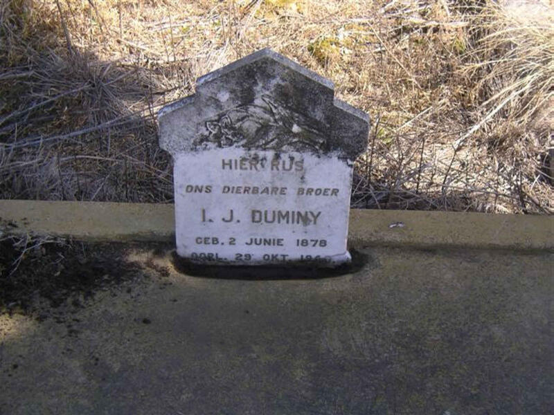 DUMINY I.J. 1878-1940