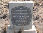 CRONJE Abraham Jacobus 1871-1942 