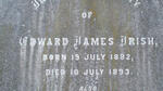 IRISH John Philip -1923 & Ann Sarah 1861-1910 :: IRISH Edward James 1882-1893 