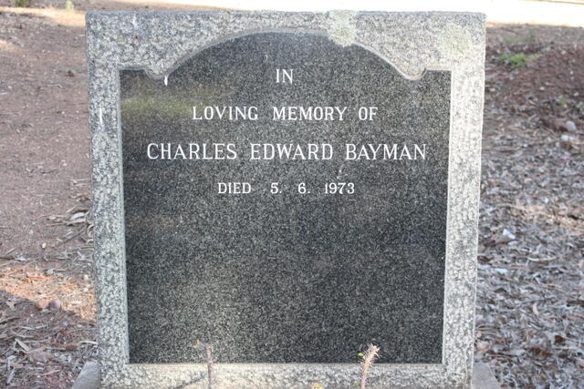 BAYMAN Edward ?-1973