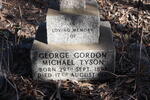 TYSON George Gordon Michael 1893-1941