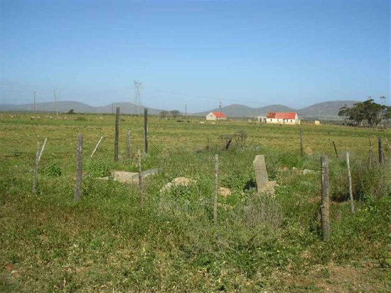 1. Overview of farm cemetery