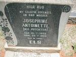 ELS Josephine Antoinette nee POTGIETER 1933-1960