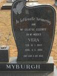 MYBURGH Vera 1942-1984