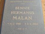 MALAN Bennie Hermanus 1948-1984