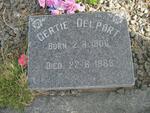 DELPORT Gertie 1906-1983