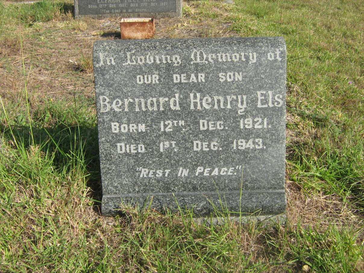 ELS Bernard Henry 1921-1943