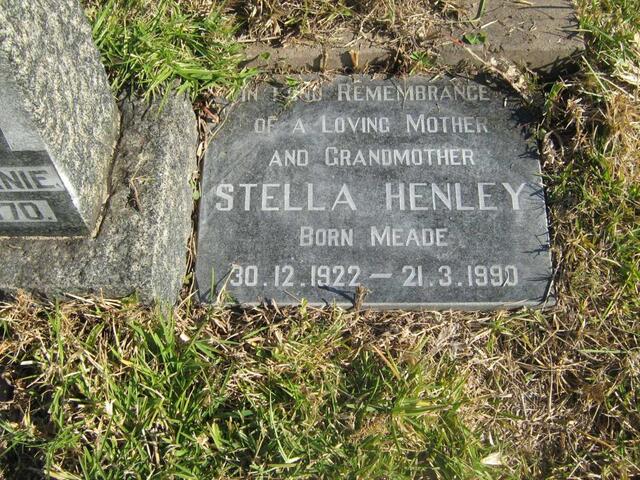 HENLEY Stella nee MEADE 1922-1990