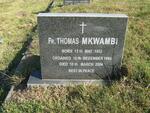 MKWAMBI Thomas 1953-2004
