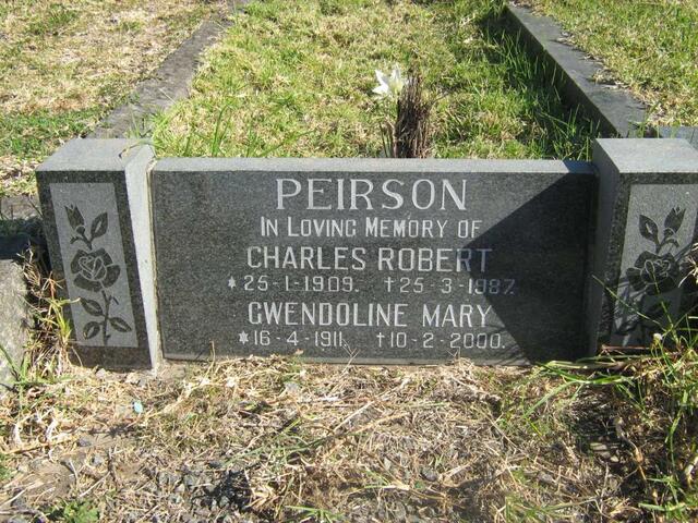 PEIRSON Charles Robert 1909-1987 & Gwendoline Mary 1911-2000