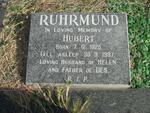 RUHRMUND Hubert 1925-1997