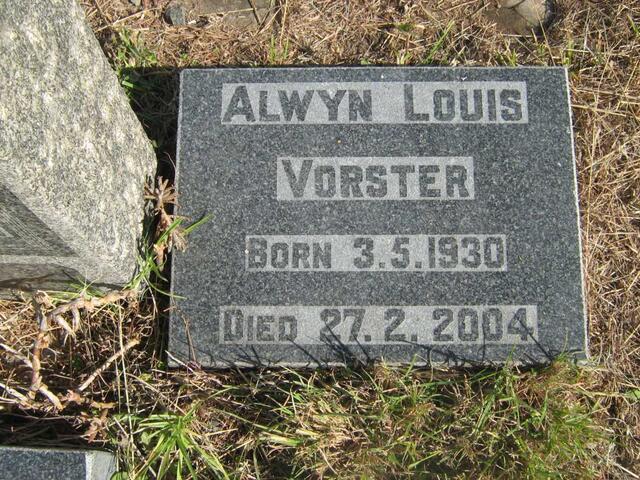 VORSTER Alwyn Louis 1930-2004