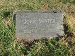 WINTER John -1919
