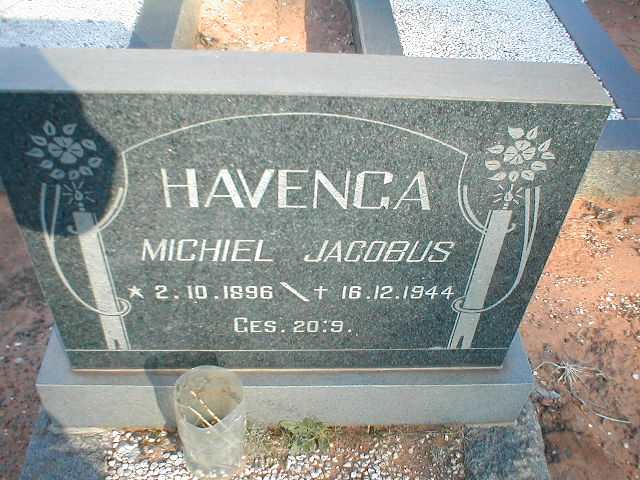 HAVENGA Michiel Jacobus 1896-1944
