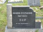 HATTINGH Hendrik Stephanus 1899-1970