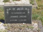 JAGER Johannes Jurgens, de 1899-1954