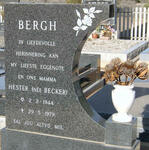 BERGH Hester nee BECKER 1944-1979