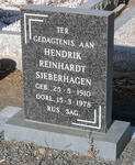 SIEBERHAGEN Hendrik Reinhardt 1910-1978