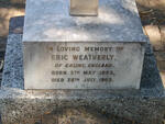WEATHERLY Eric 1883-1903