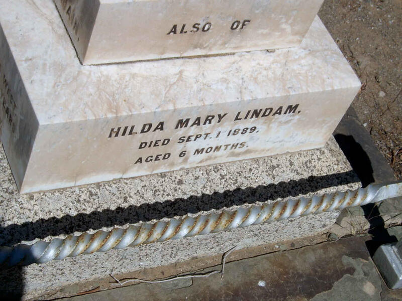 LINDAM Hilda Mary -1889
