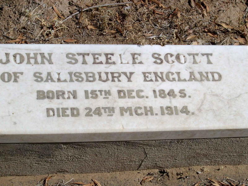 SCOTT John Steele 1845-1914