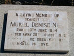 NEL Muriel Denise 1944-1963
