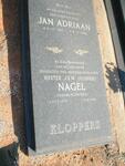 KLOPPERS Jan Adriaan 1912-1982 :: NAGEL Hester J.S.M. nee KLOPPERS 1949-1998
