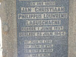 LABUSCHAGNE Jan Christiaan Philippus Lourens 1857-1944