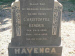 HAVENGA Christoffel Hendrik 1896-1956