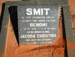 SMIT Benoni 1906-1984 & Jacoba Christina JANSE VAN RENSBURG 1906-1996