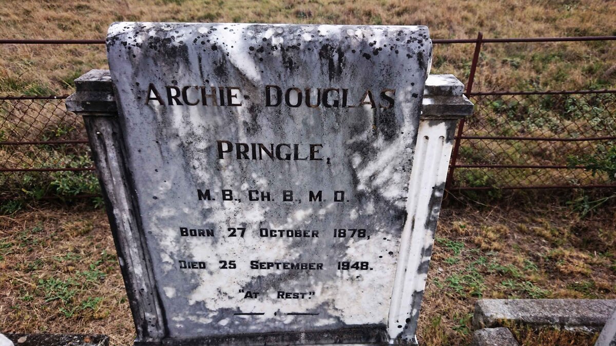 PRINGLE Archie Douglas 1878-1948