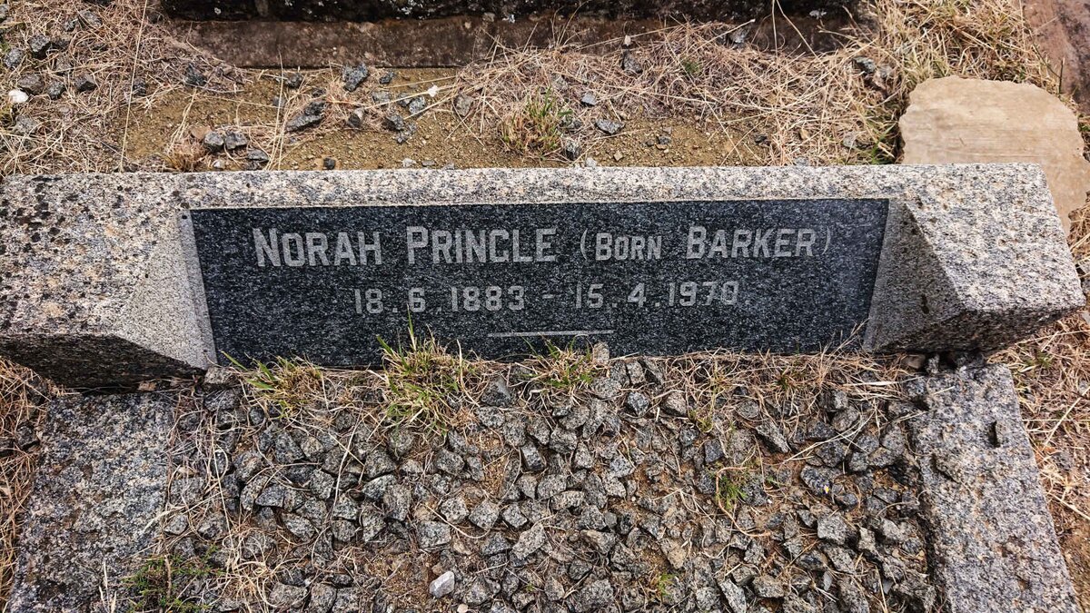 PRINGLE Norah nee BARKER 1883-1970