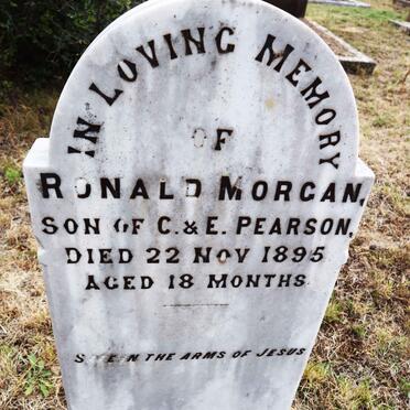 PEARSON Ronald Morgan -1895