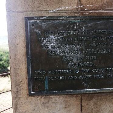 WORKMAN Samuel & Frances