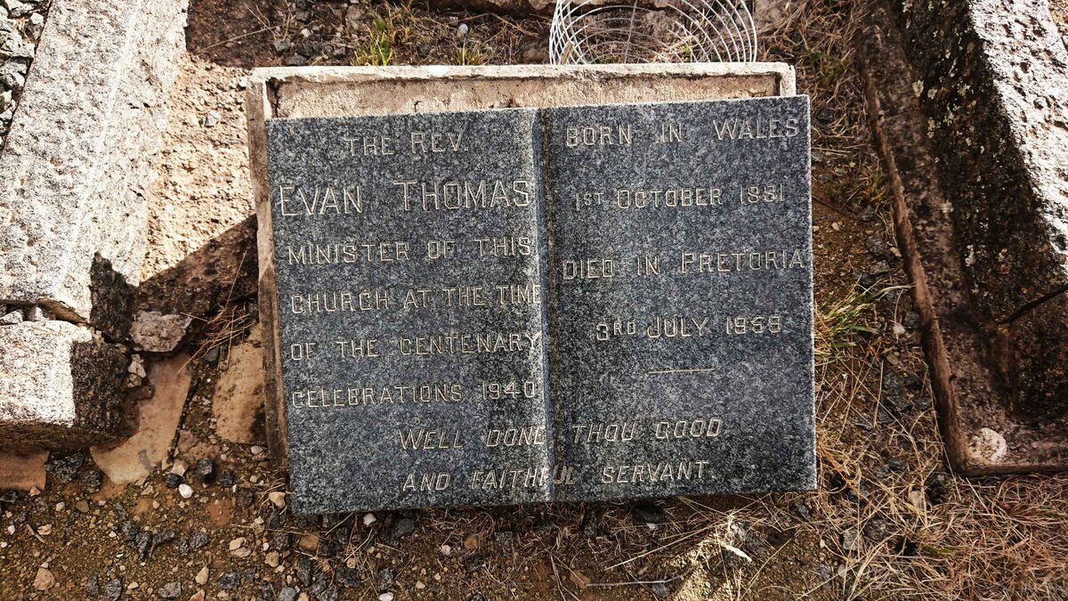 THOMAS Evan 1881-1959