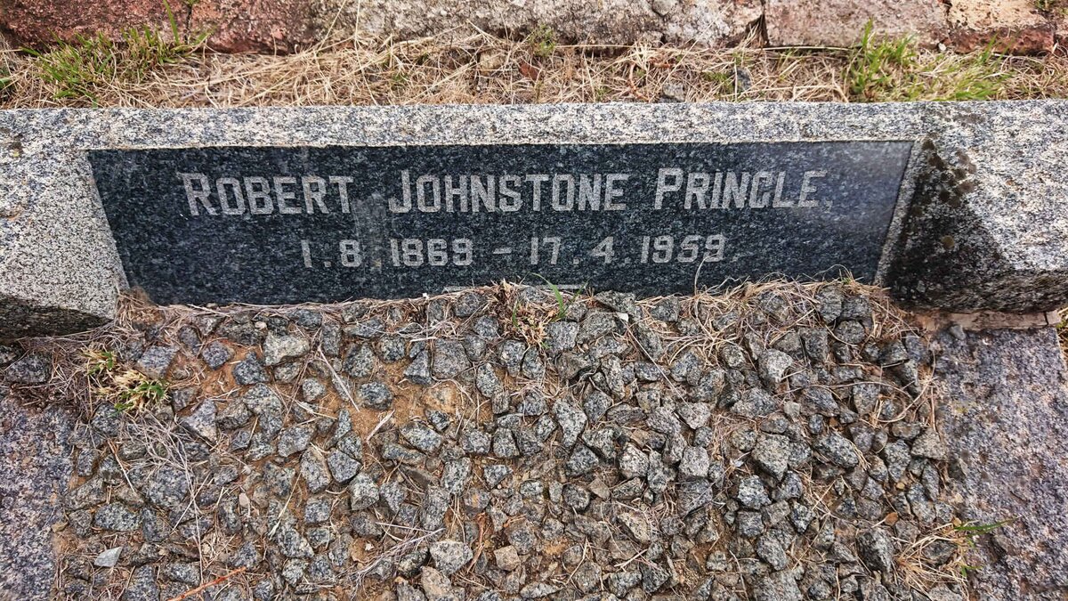 PRINGLE Robert Johnstone 1869-1959