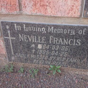 FRANCIS Neville 1964-1995