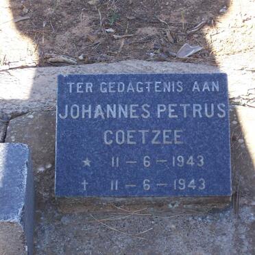 COETZEE Johannes Petrus 1943-1943