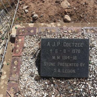 COETZEE A.J.P. -1970