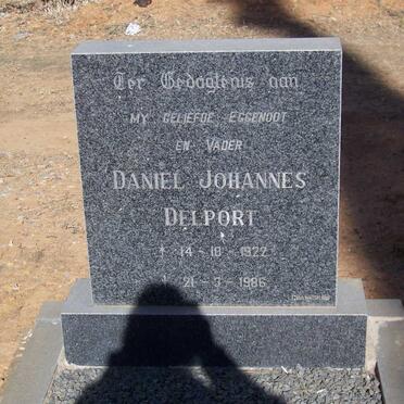 DELPORT Daniel Johannes 1922-1986