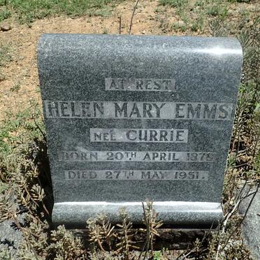 EMMS Helen Mary nee CURRY 1878-1951