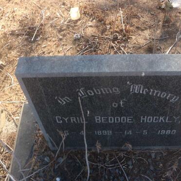 HOCKLY Cyril Beddoe 1899-1980