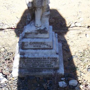 KLERK Regina Dorothea, de 1921-1922