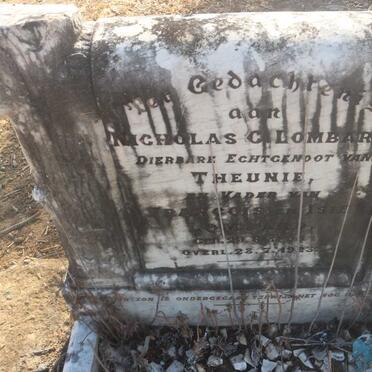 LOMBARD Nicholas C. 189?-1923